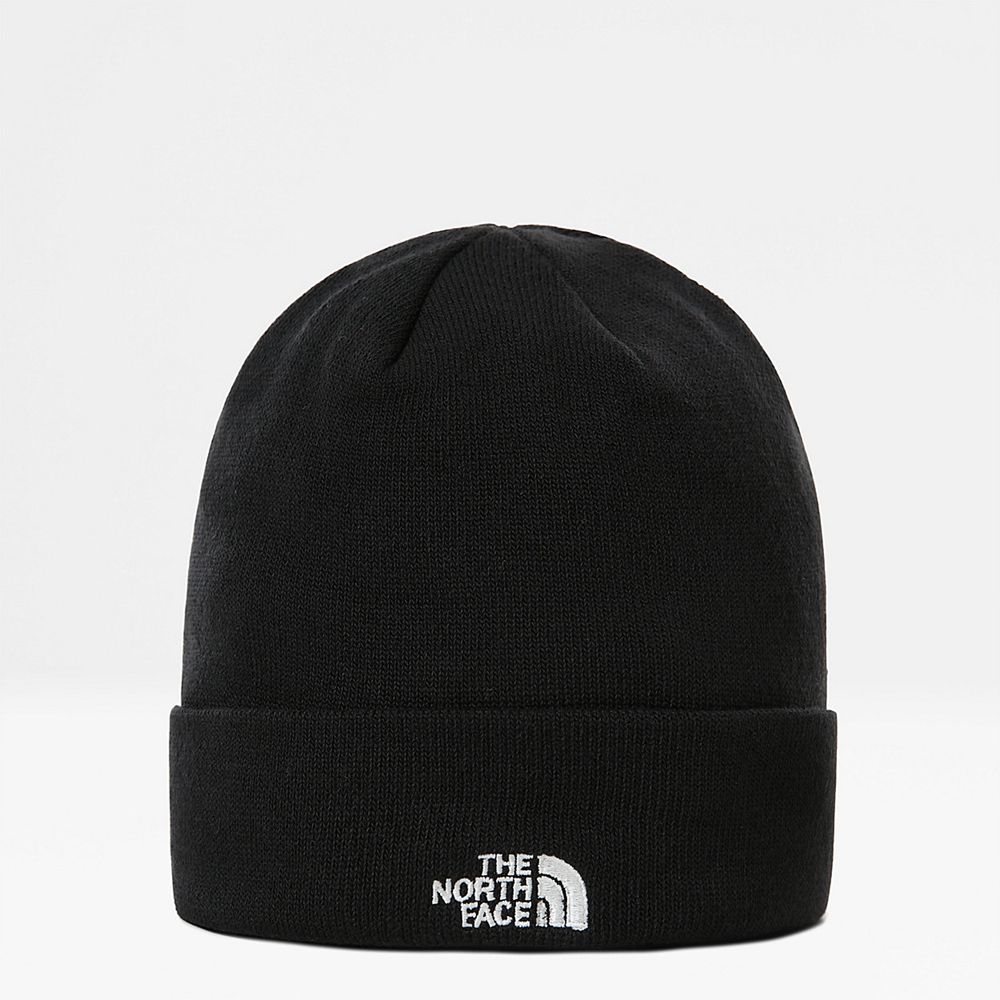 The North Face Beanies Mens Australia - The North Face Norm Shallow Black (PFB-326957)